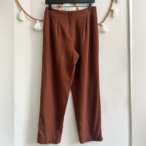 Kasper vintage pleated wool trousers